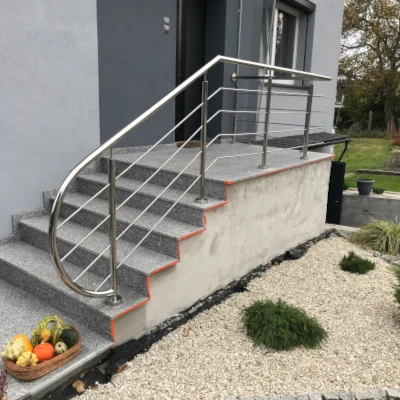 Balustrady ze stali nierdzewnej